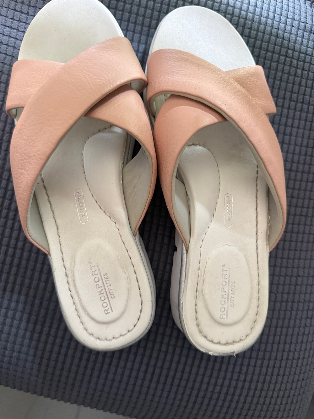 Rockport city Lites Crossband Slide sandal